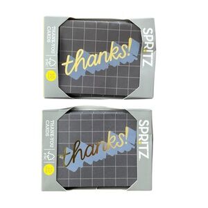 Spritz 'Thanks!' Thank You Cards NEW